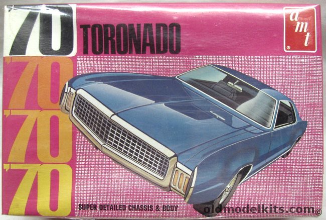 AMT 1/25 1970 Oldsmobile Toronado - Stock or Customized, Y723 plastic model kit